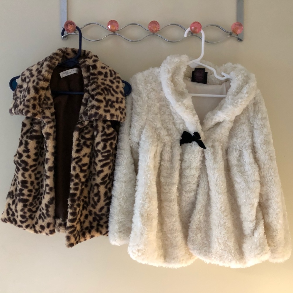 One girls jacket and vest size 6x